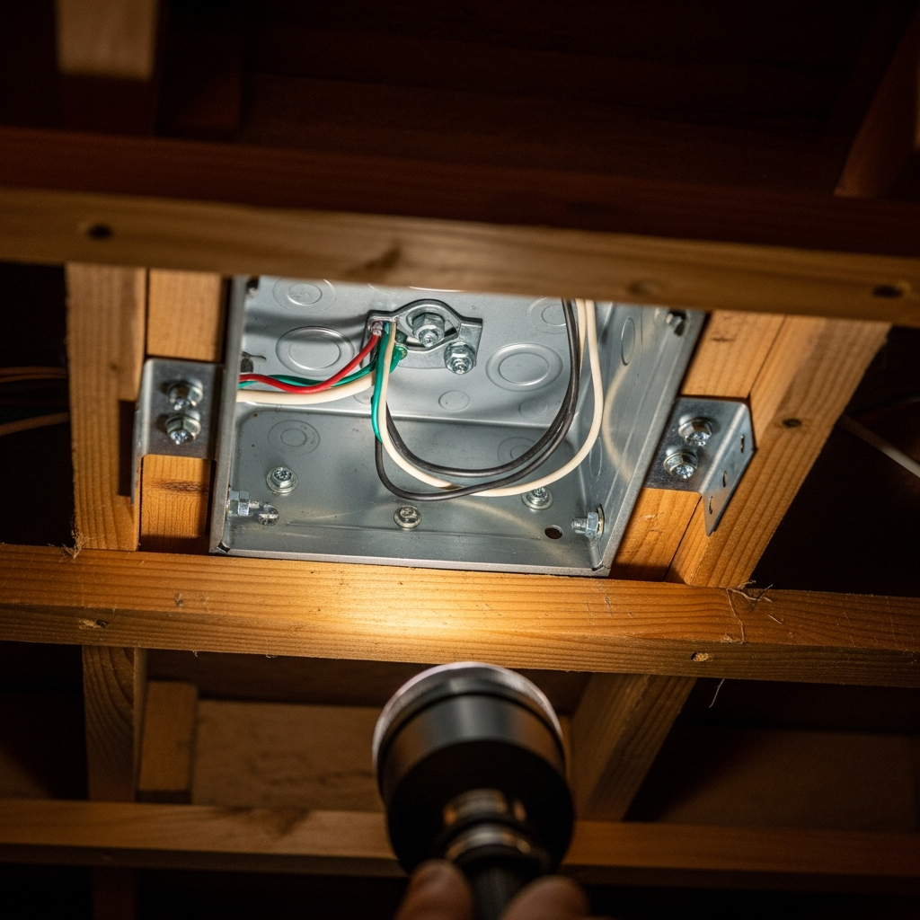 Can Your Light Fixture Handle a Ceiling Fan? Check This