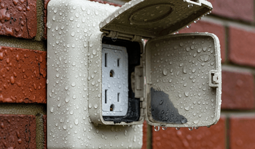 Outdoor Outlet Stopped Working After Rain Fix