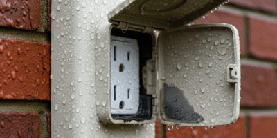 Outdoor Outlet Stopped Working After Rain Fix