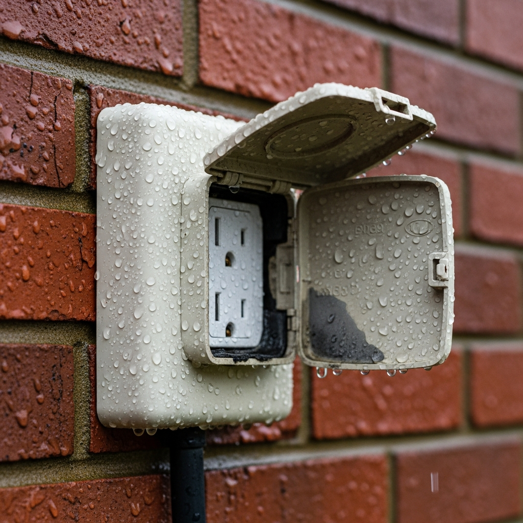 Outdoor Outlet Stopped Working After Rain Fix