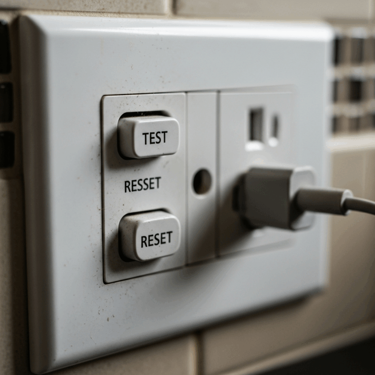 Professional photograph related to: GFCI Outlet Keeps Tripping — What to Check Before Calling an Ele