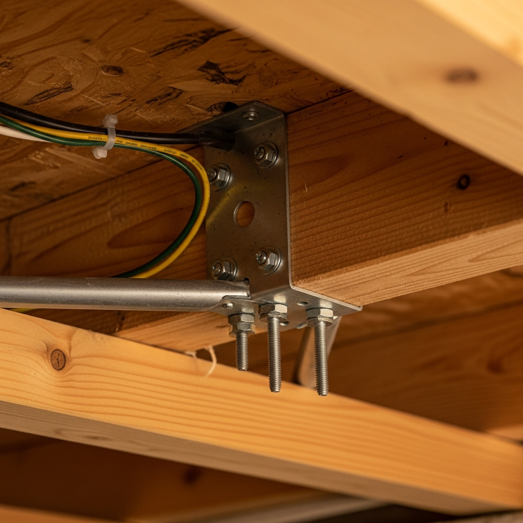Ceiling Fan Bracket Installation — NEC Weight Rules